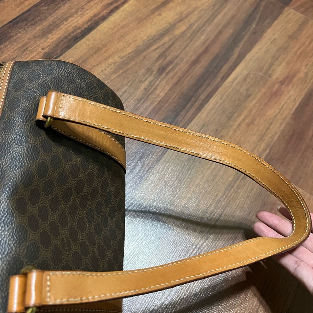 Celine Vintage Macadam Mini Boston Shoulder Bag - Picture 6 of 6